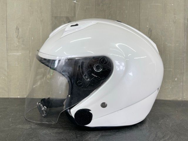 YAMAHA ZENITH ジェットヘルメット YJ-14 ホワイト Ｌ59cm ワイズギア ヘルメット バイク ジェットヘルメット ヤマハ YJ-14