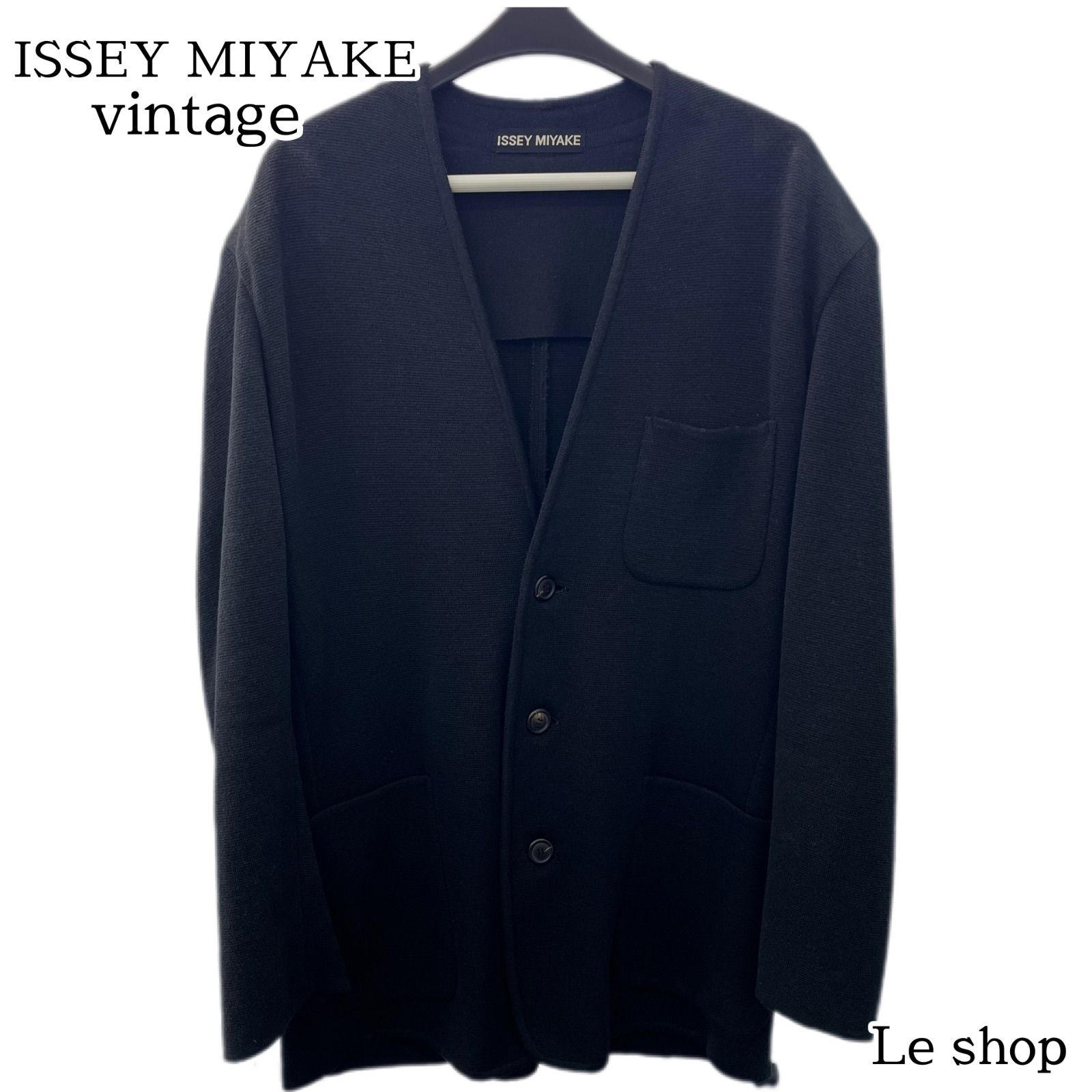 ヴィンテージ】イッセイミヤケ ISSEY MIYAKE カーディガン