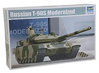 【中古】(未使用･未開封品)　トランペッター 1/35 ロシア連邦軍 T-90SM主力戦車 プラモデル 0pbj0lf