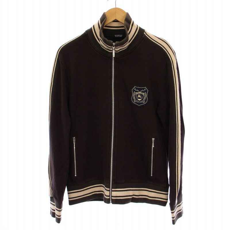 【レアデザイン】Burberry black label トラックジャケット　L BURBERRY BLACK LABEL(バーバリーブラックレーベル) ⁄ トラック