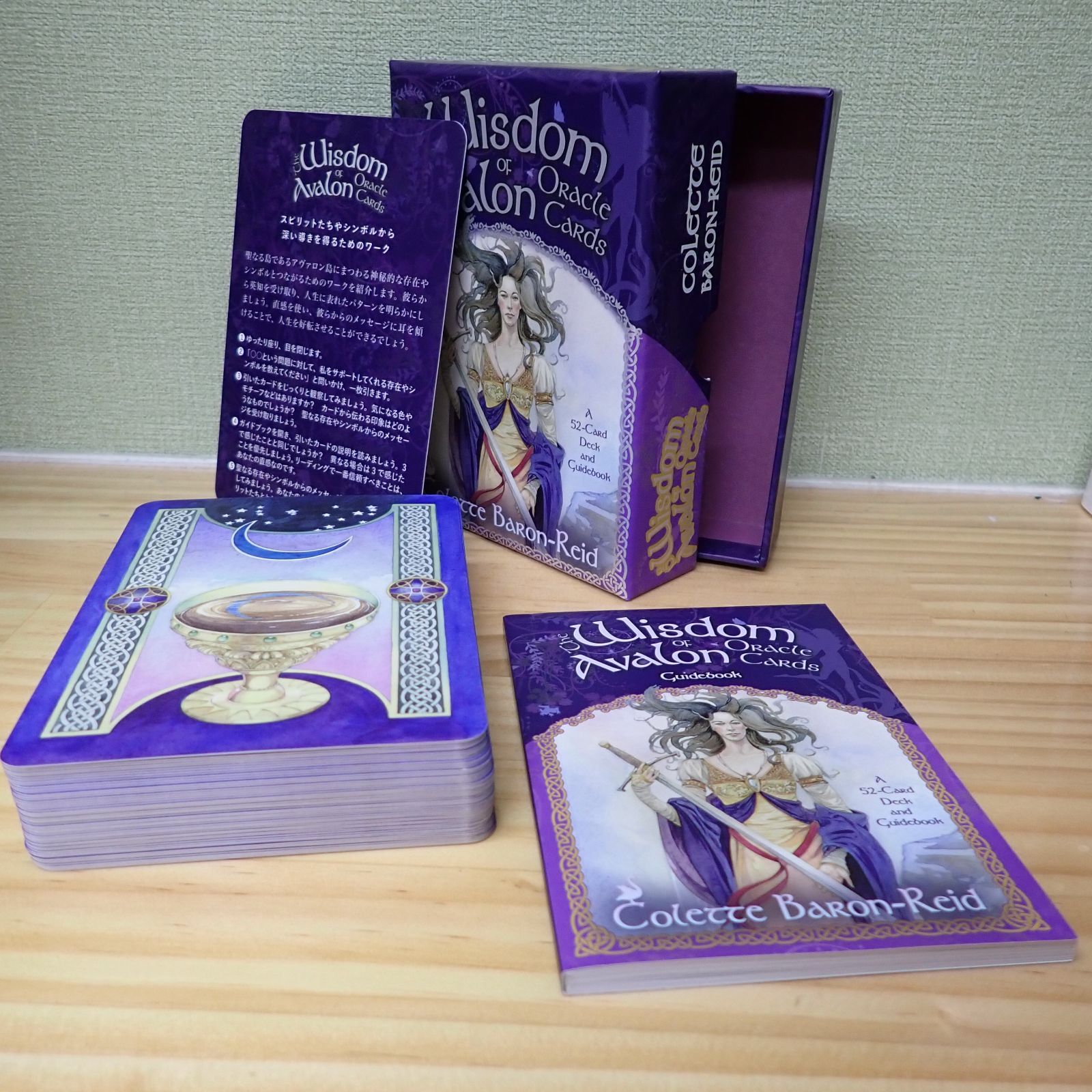 2402b1-31☆【日本語版】コレット バロン・リード オラクルカード6点