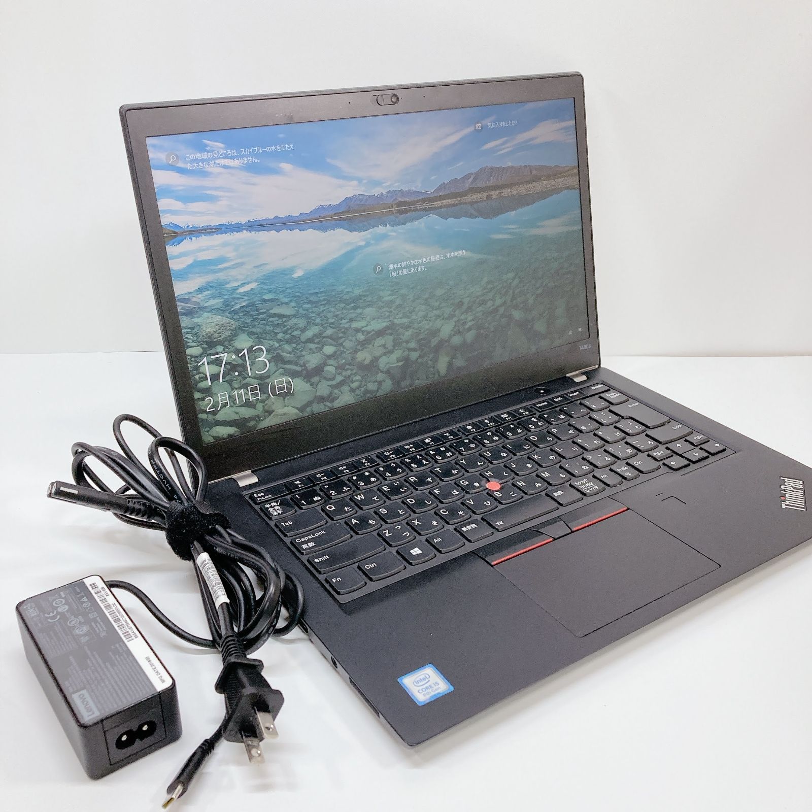 41.Lenovo ThinkPad T480s Intel Core i5-8250U 1.60GHz 8GB 512GB