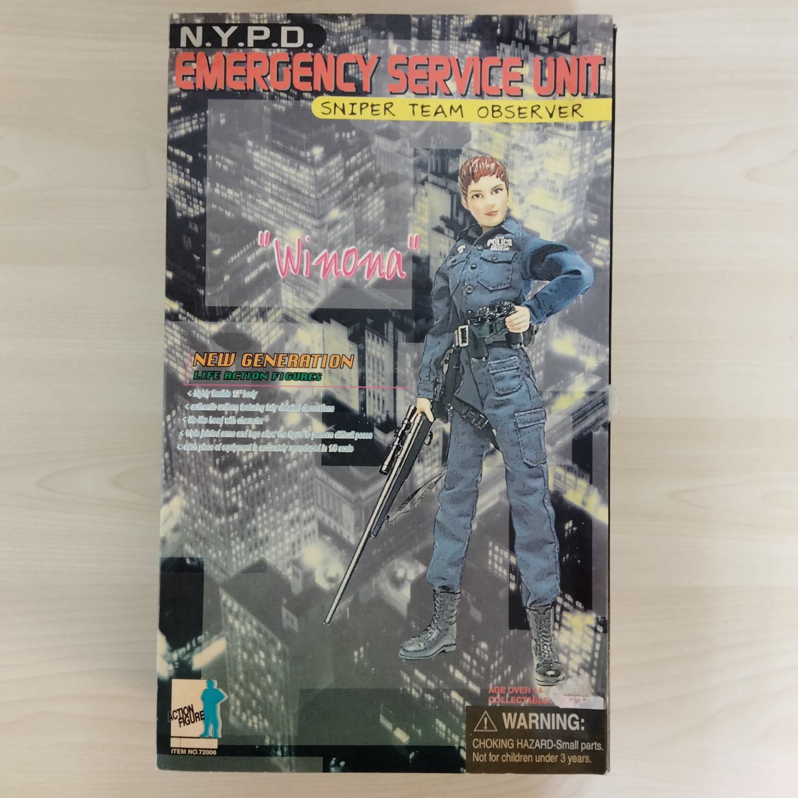 N.Y.P.D EMERGENCY SERVICE UNIT SNIPER TEAM OBSERVER