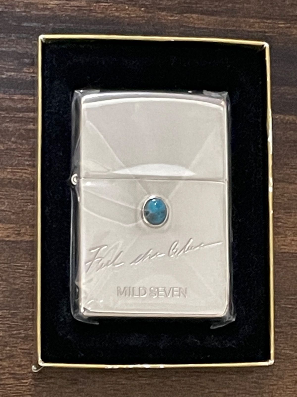 最安値級価格 zippo MILD SEVEN FEEL THE BLUE 限定品 天然石 ターコイズ 2002 その他