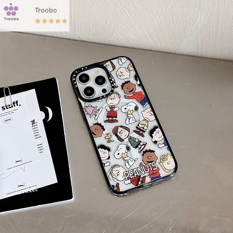 casetify スヌーピーセット PeanutsとCASETiFYが初のコラボ。スヌーピーたちのスマホケース