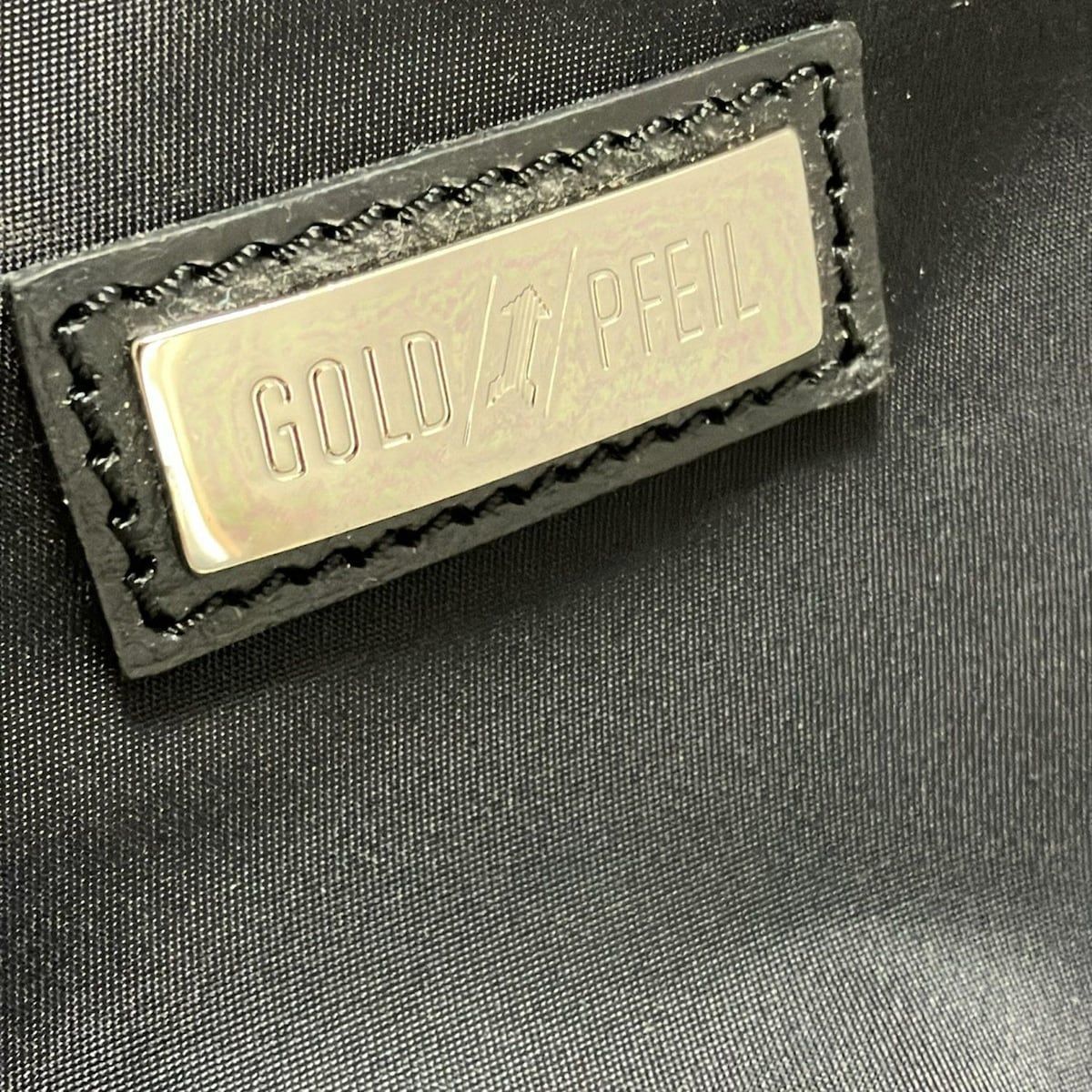 GOLD PFEIL(ゴールドファイル) ボストンバッグ - 黒 本体ロックなし