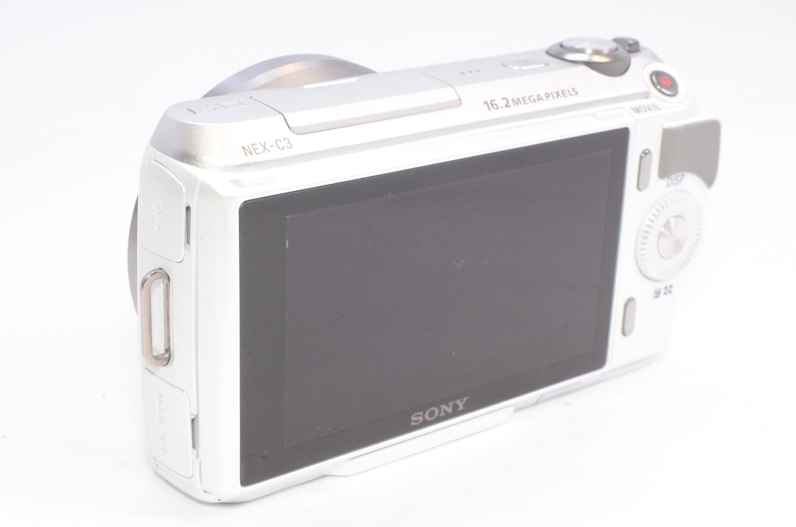  ストロボつき SONY ソニー NEX C 3 ボディ ホワイト コンパクトデジタルカメラ デジタルカメラ