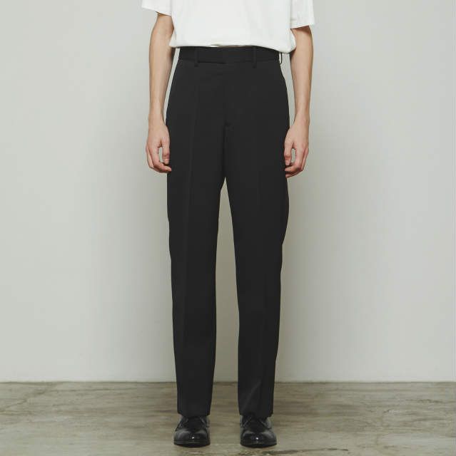 THE RERACS ザ リラクス 24AW 日本製 THE SLACKS NO TUCK STRAIGHT