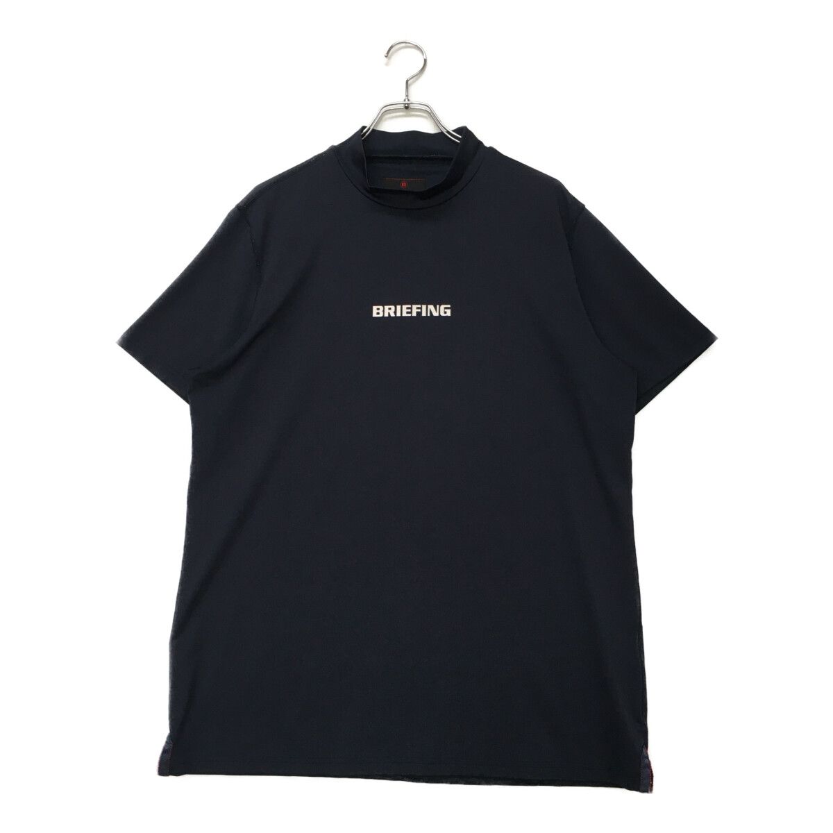 BRIEFING ネイビー モックネックシャツ BRIEFING ネイビー