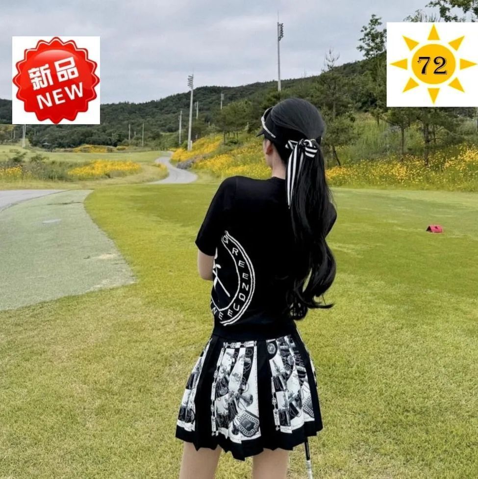 レディース ブロックプリーツスカート 韓国ゴルフウェア メルカリのみの 安売り この服を着ると とても な雰囲気が漂います 素材やデザインが洗練されていて 上品な印象を与えます