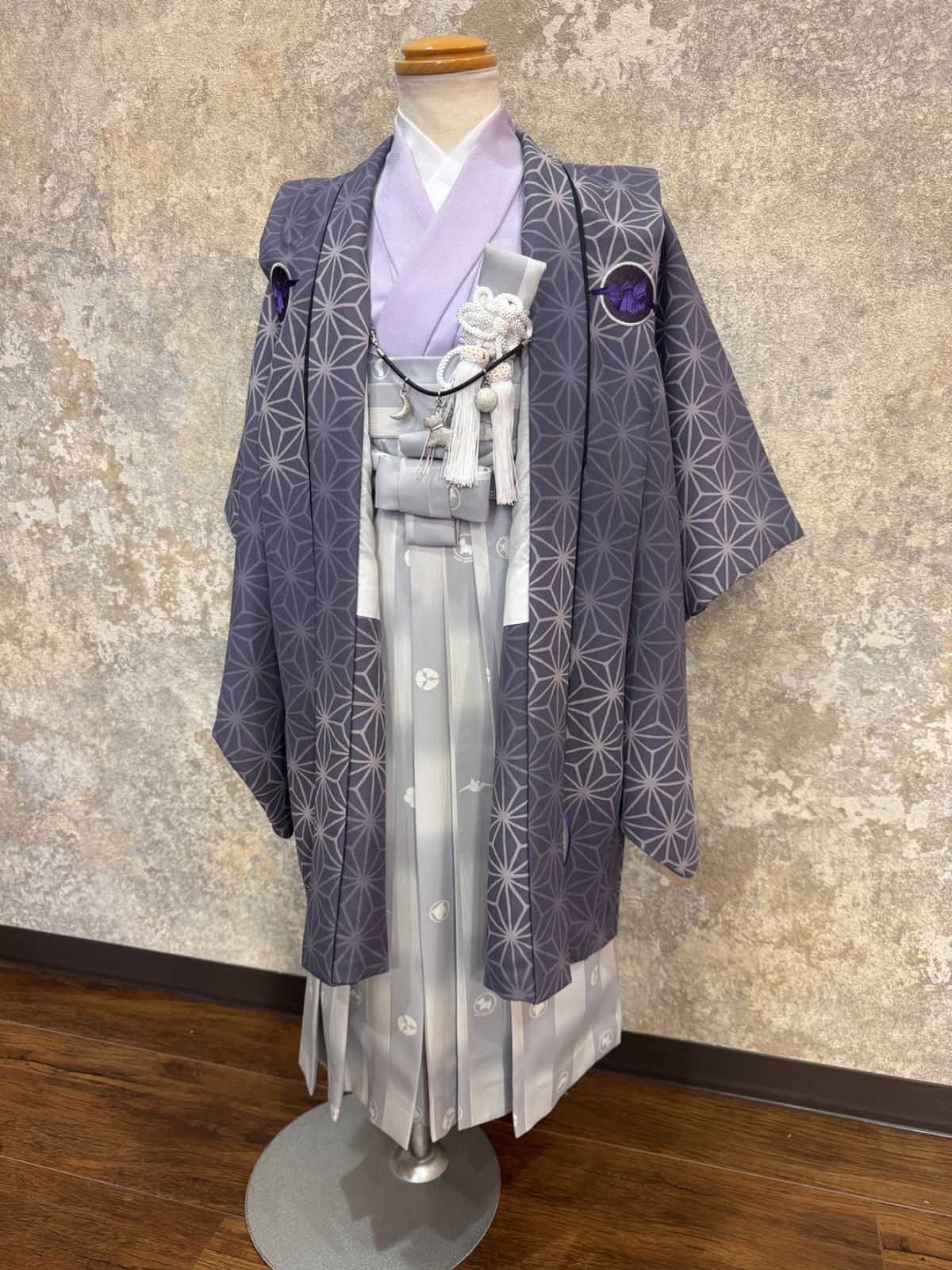 5歳男の子 七五三着物＋袴セット pom ponette