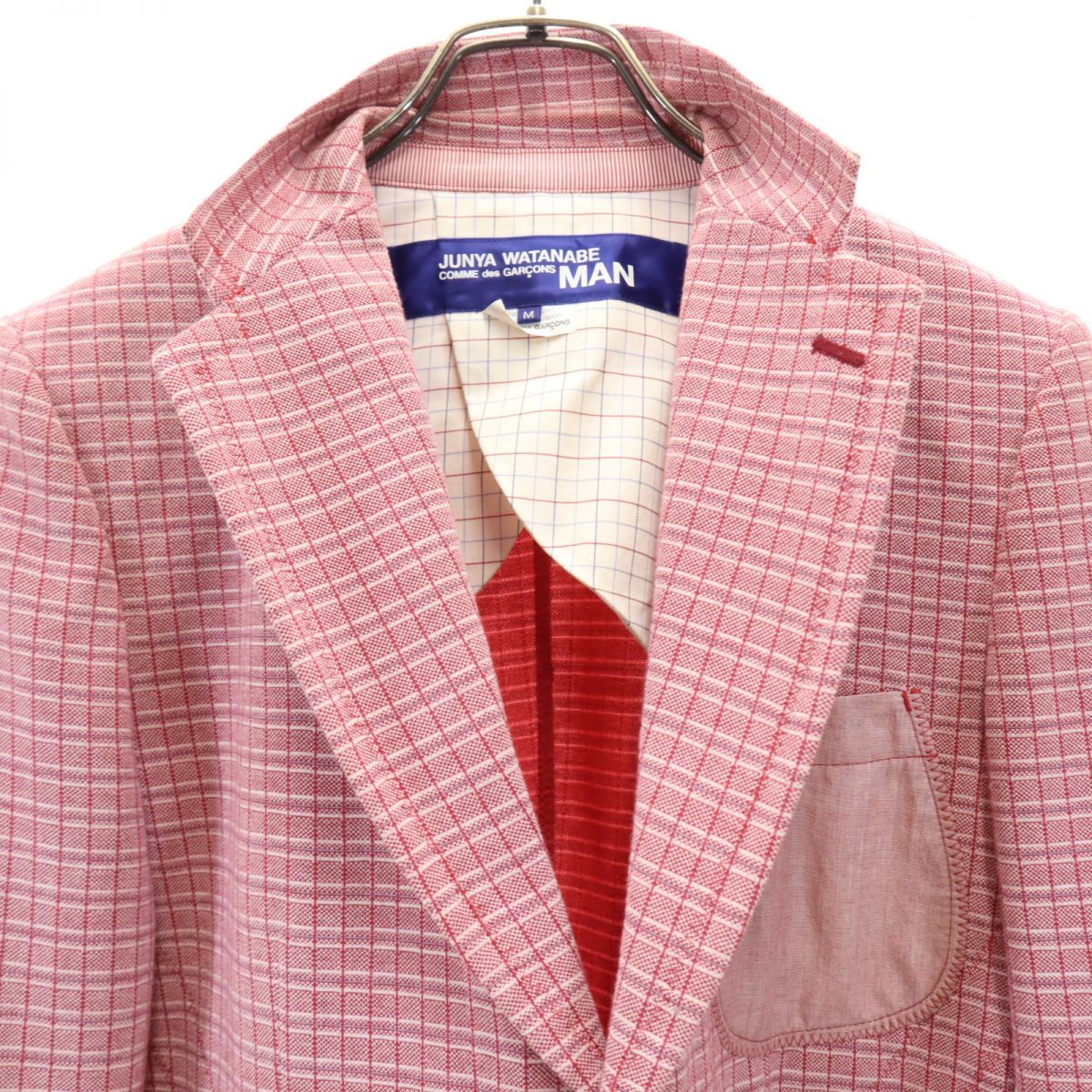 ジュンヤワタナベコムデギャルソンマン 2012年 日本製 チェック柄