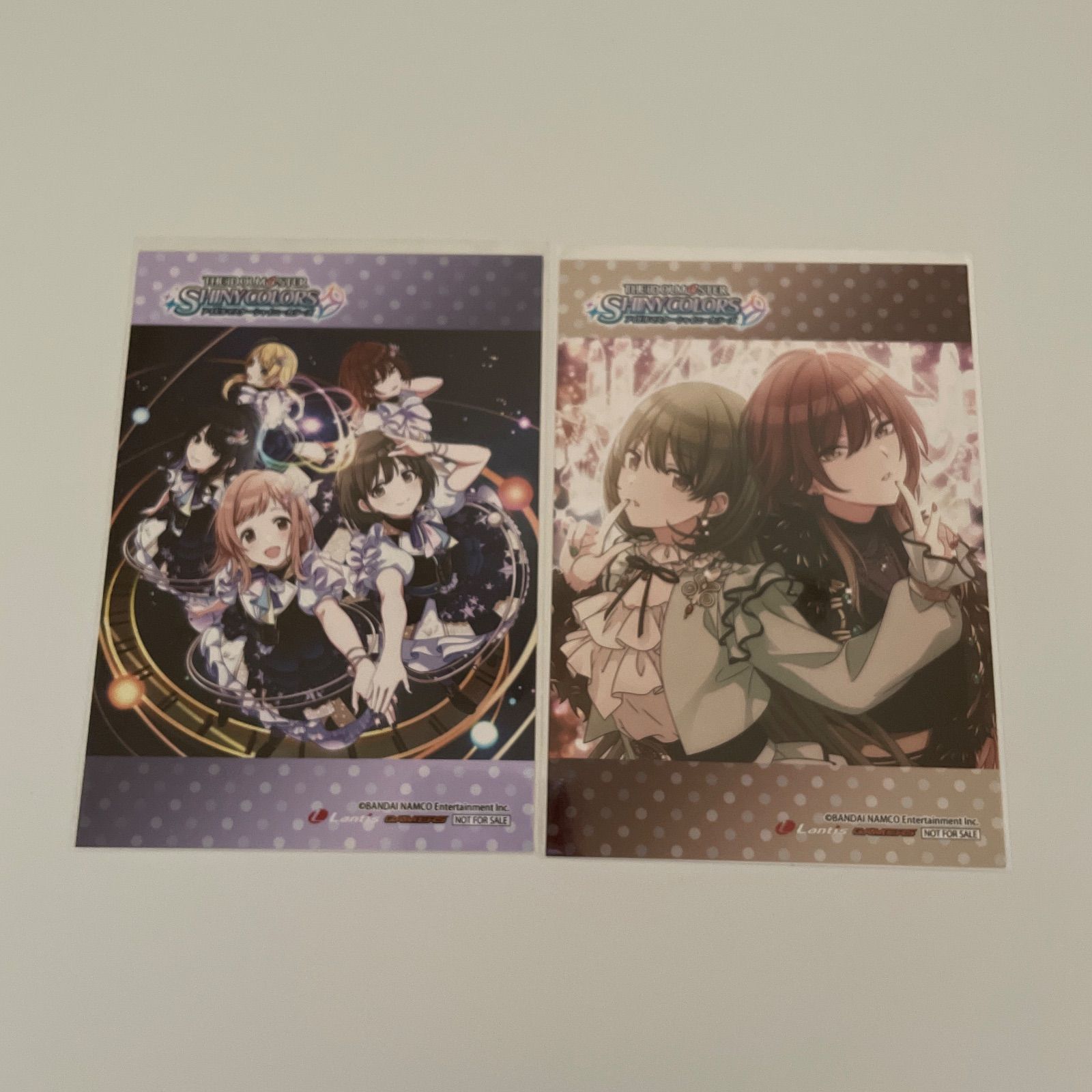 SHHis アイドルマスターシャイニーカラーズ クリアポスターほか計8点