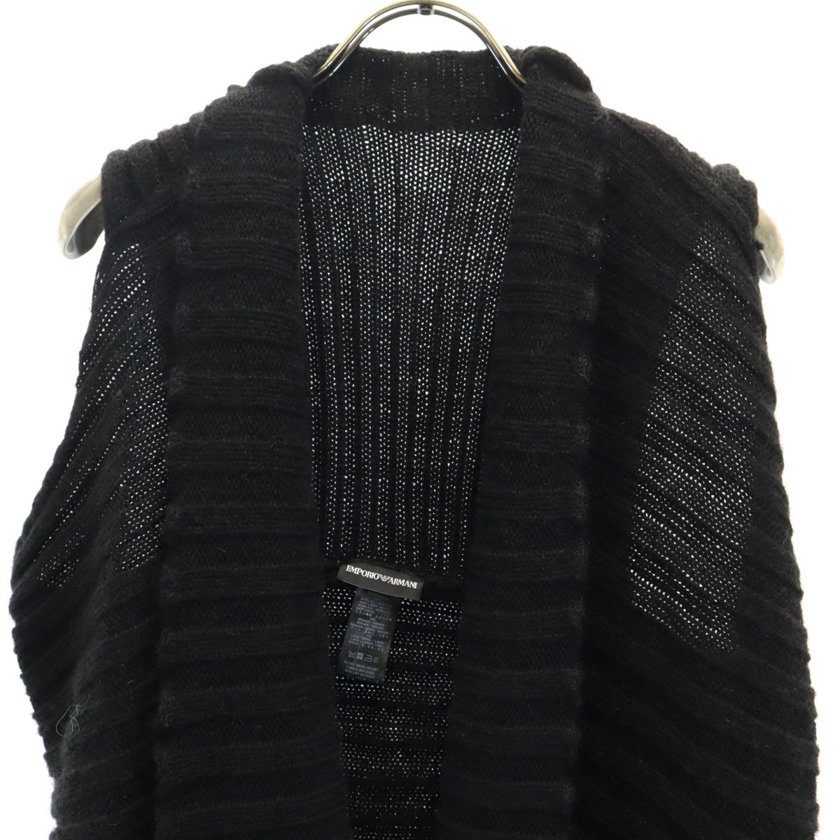 Emporio Armani エンポリオアルマーニ 長袖 ベスト L/XL ブラック系