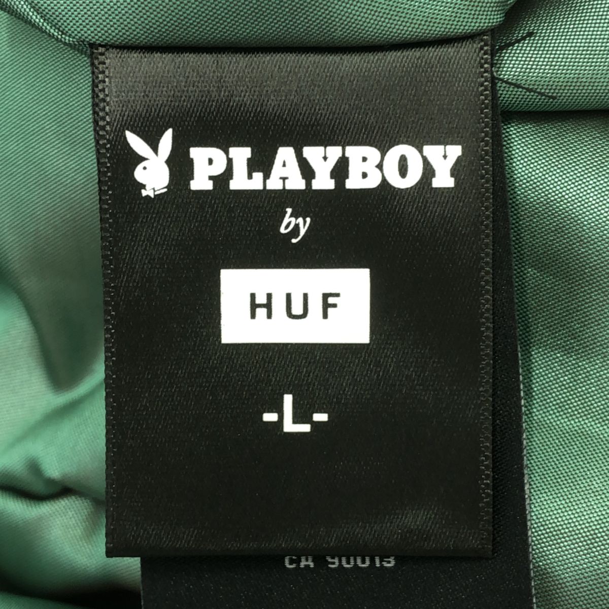 HUF (ハフ) ×PLAYBOY スタジャン　リバーシブル HUF×PLAYBOY ハフ×プレイボーイ コラボ リバーシブル スタジャン