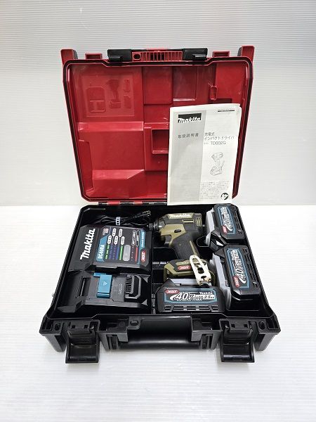 中古品】 マキタ makita 充電式 インパクトドライバ TD002G