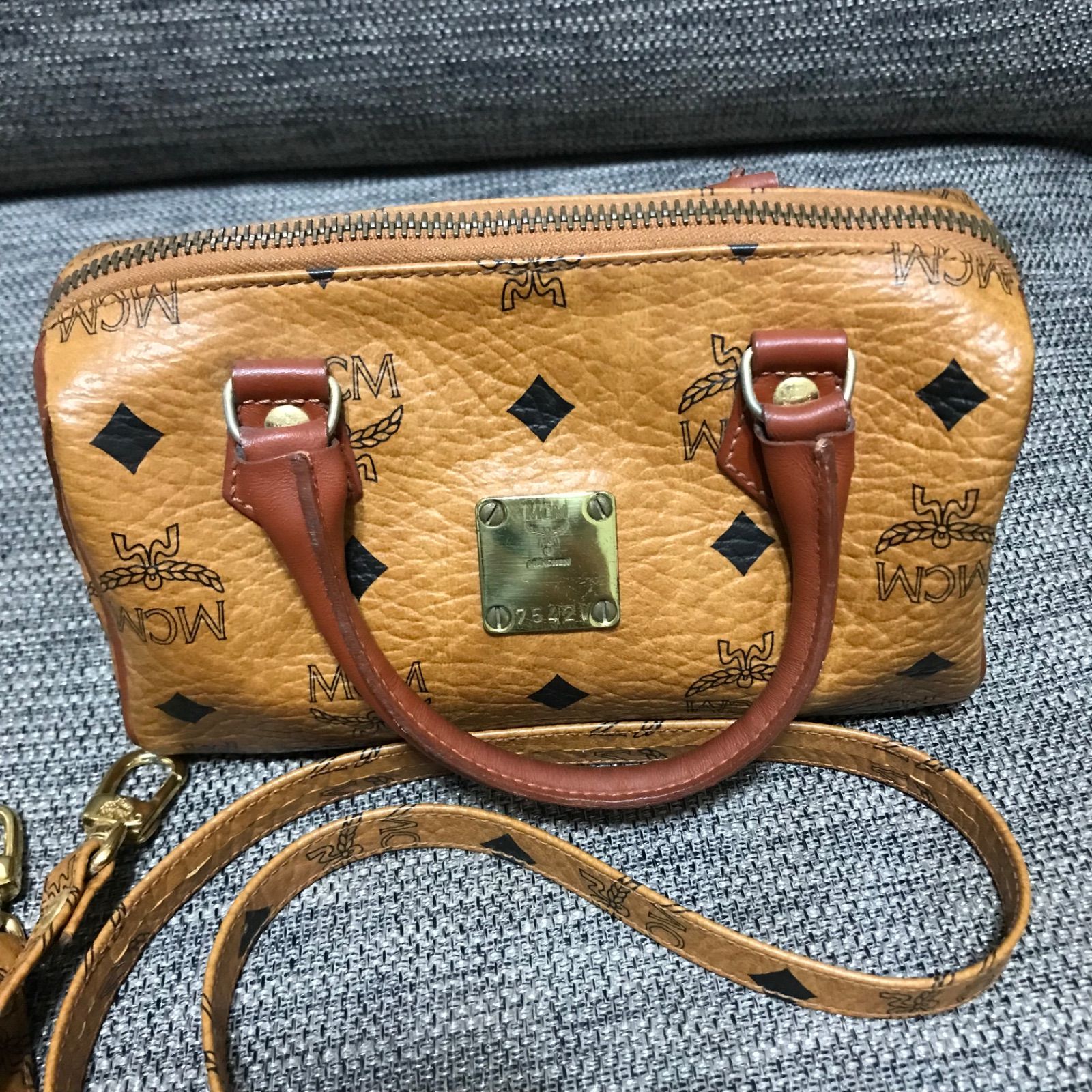 MCM ミニ ハンドバッグ ショルダーバッグ - メルカリ