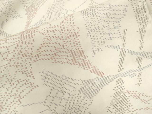 平和屋着物○訪問着 本場染大島紬 吉祥松文 正絹 逸品