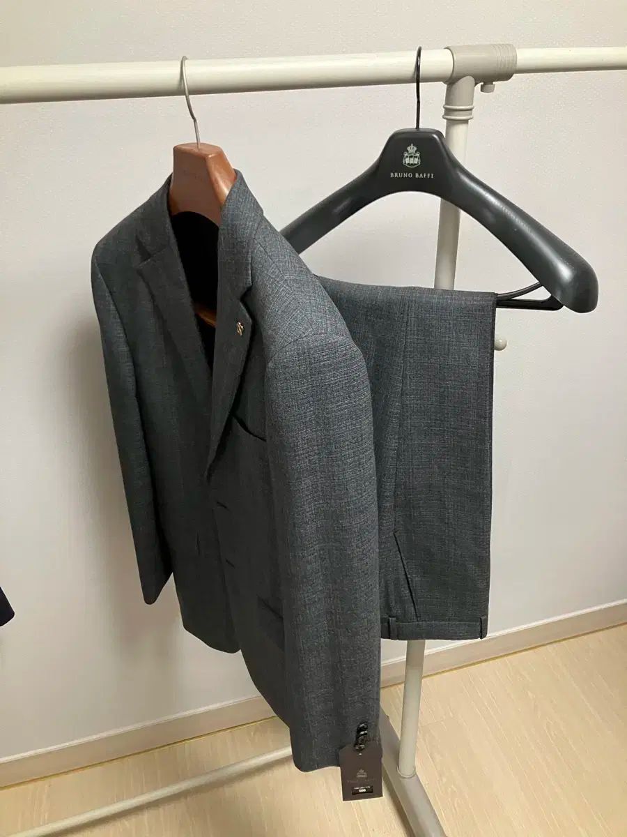 インディアン グレー スーツ セットアップ