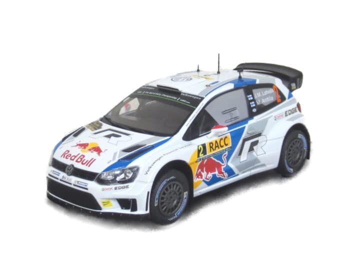 【人気商品】J-M.ラトバラ #2 完成品 ラリー・カタルーニャ 2014 WRC R ポロ フォルクスワーゲン 1/24 イクソ