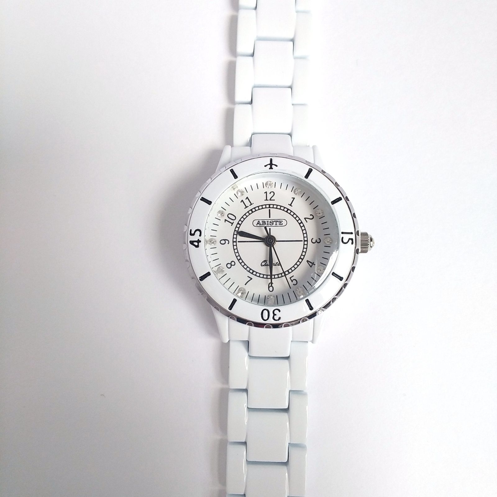 ☆新品未使用☆JAL機内販売限定！ABISTE(アビステ)腕時計 ホワイト - メルカリShops