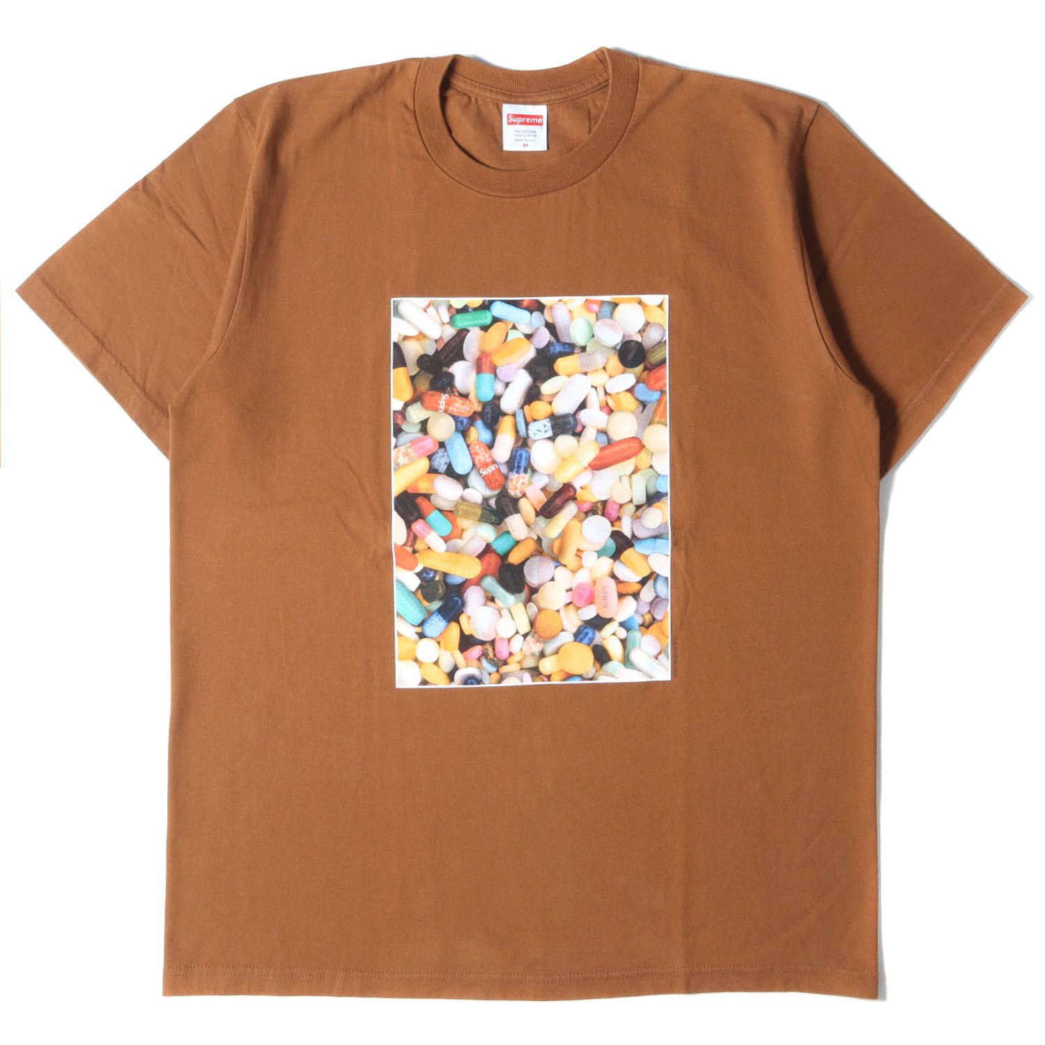 美品 Supreme シュプリーム Tシャツ サイズ:M ピル グラフィック