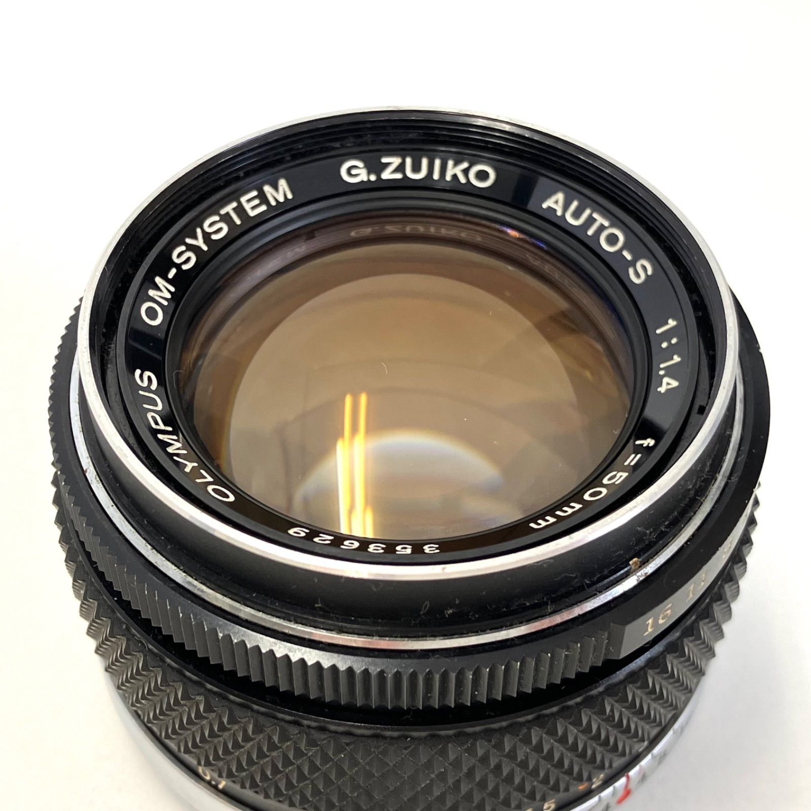09176】 OLYMPUS OM-SYSTEM G.ZUIKO AUTO-S F1.4 50mm 外観美品 - メルカリ