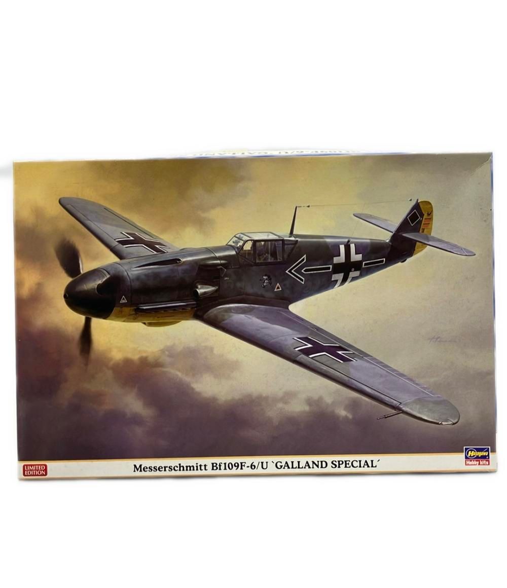 ハセガワ プラモデル 特別仕様 メッサーシュミット Bf109F-6|U ガーランド ” 1|32 Hasegawa