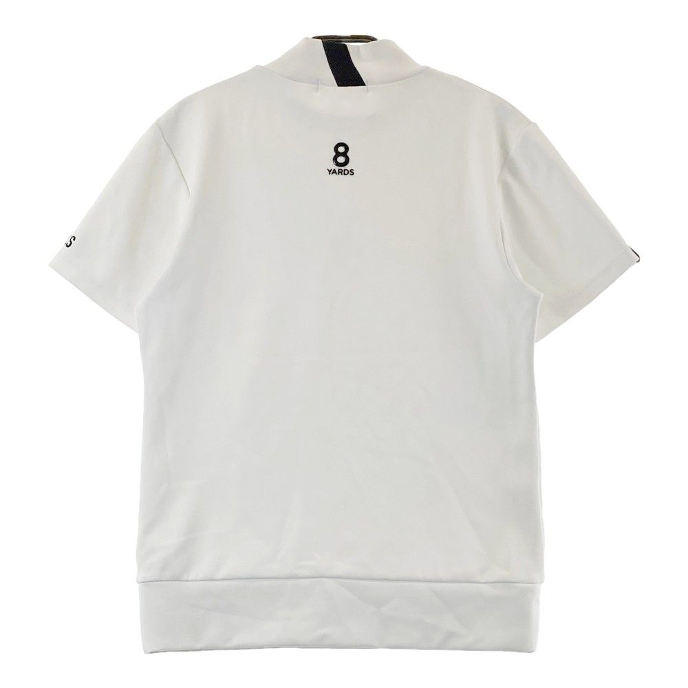 8YARDS ハチヤーズ モックネック 半袖 シャツ メンズ Lサイズ 安い オフライン販売 8YARDS ハチヤーズ モックネック 半袖 シャツ