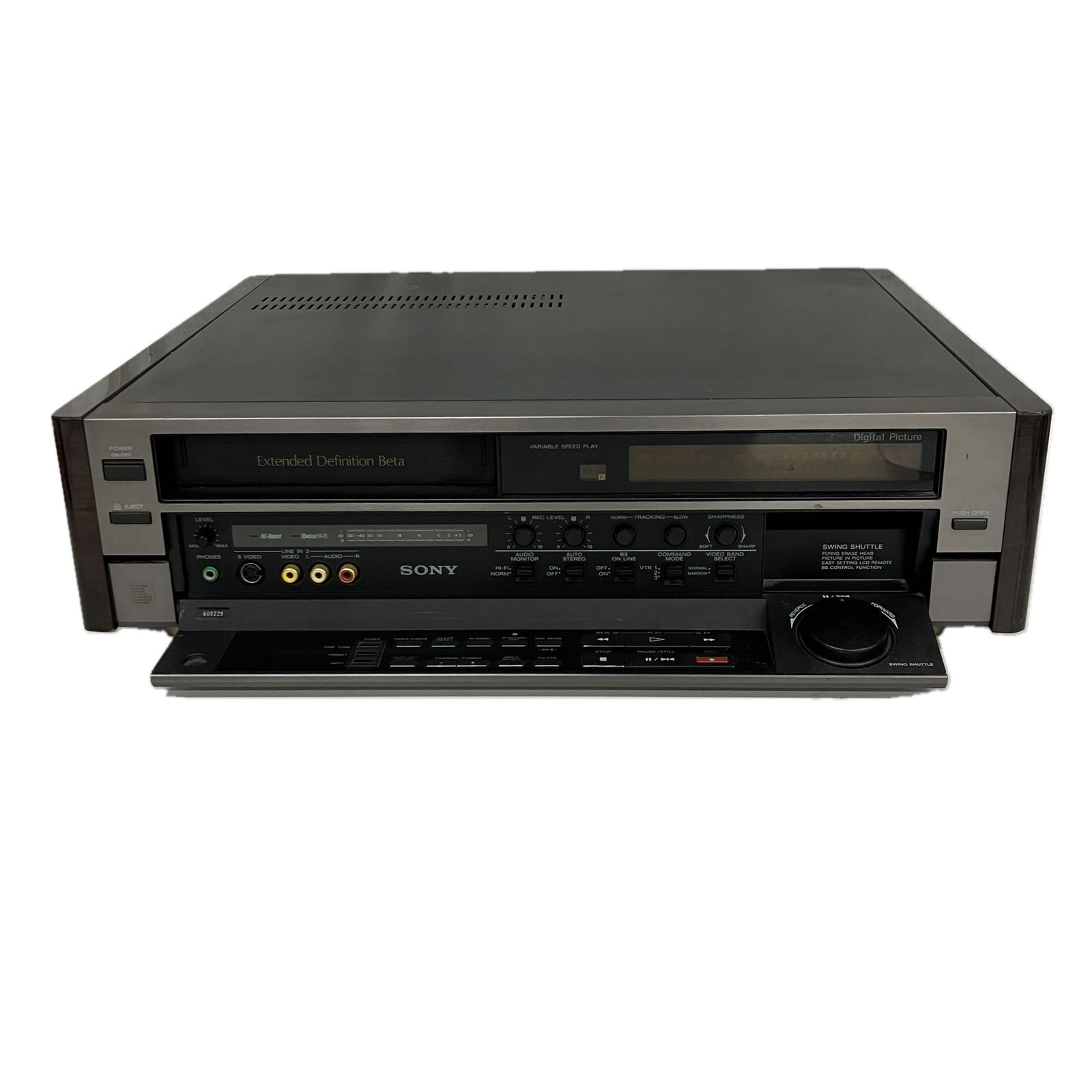 SONY EDV-8000 通電確認 ベータビデオデッキ