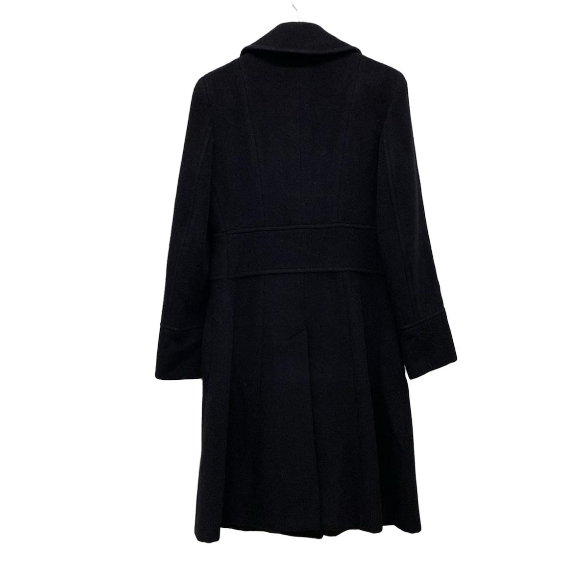 美品　コート　ロングコート　ブラック　マックスアンドコー ブラック コート Max&Co. マックス&コー