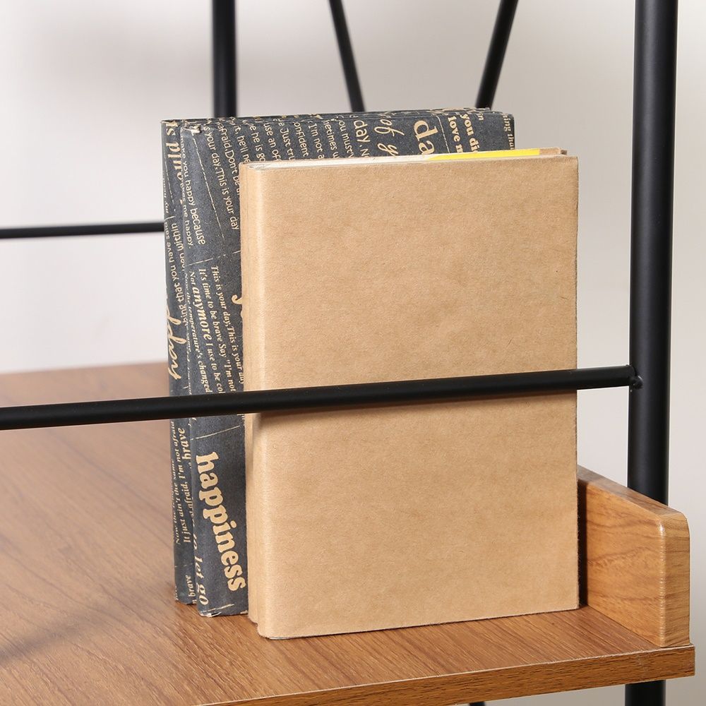 月ページ モダンデザインのマルチシェルフ SMART 4段 31287 本棚 ブックシェルフ