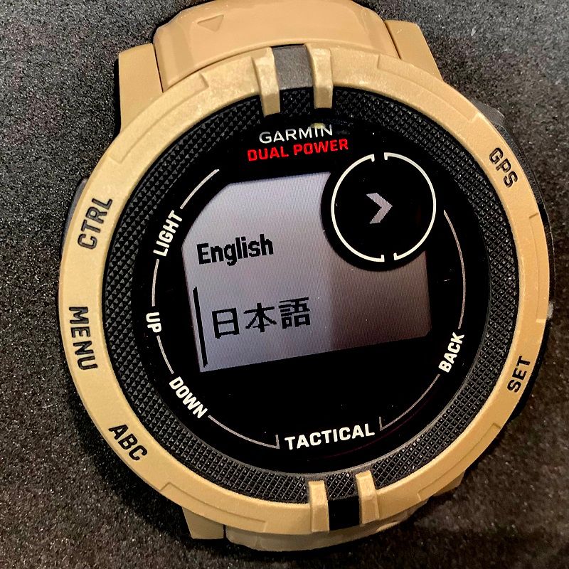 ガーミン（GARMIN）タフネスGPSウォッチ Instinct 2 Dual Power Tactical Edition 010-02627-44  Coyote Tan バンド劣化あり メンズ腕時計【中古】KB-7318 - メルカリ