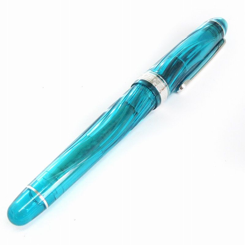 プラチナ PLATINUM 美品 3776 CENTURY 薫風 富士旬景シリーズ 万年筆