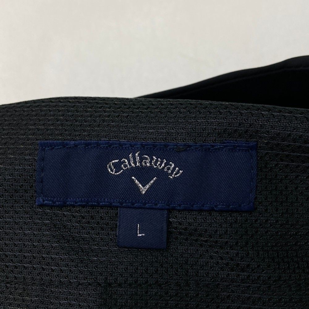 サイズ：L CALLAWAY キャロウェイ 2023年モデル パンツ  ブラック系 [240101457322] ゴルフウェア メンズ ストスト サイズ：L CALLAWAY キャロウェイ 2023年モデル パンツ ブラック