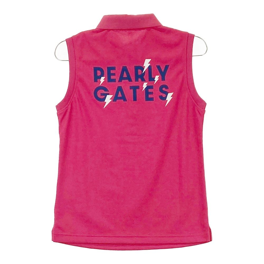 PEARLY GATES ピンク ノースリーブ M サイズ：0 PEARLY GATES パーリーゲイツ 2022年 055-2260622