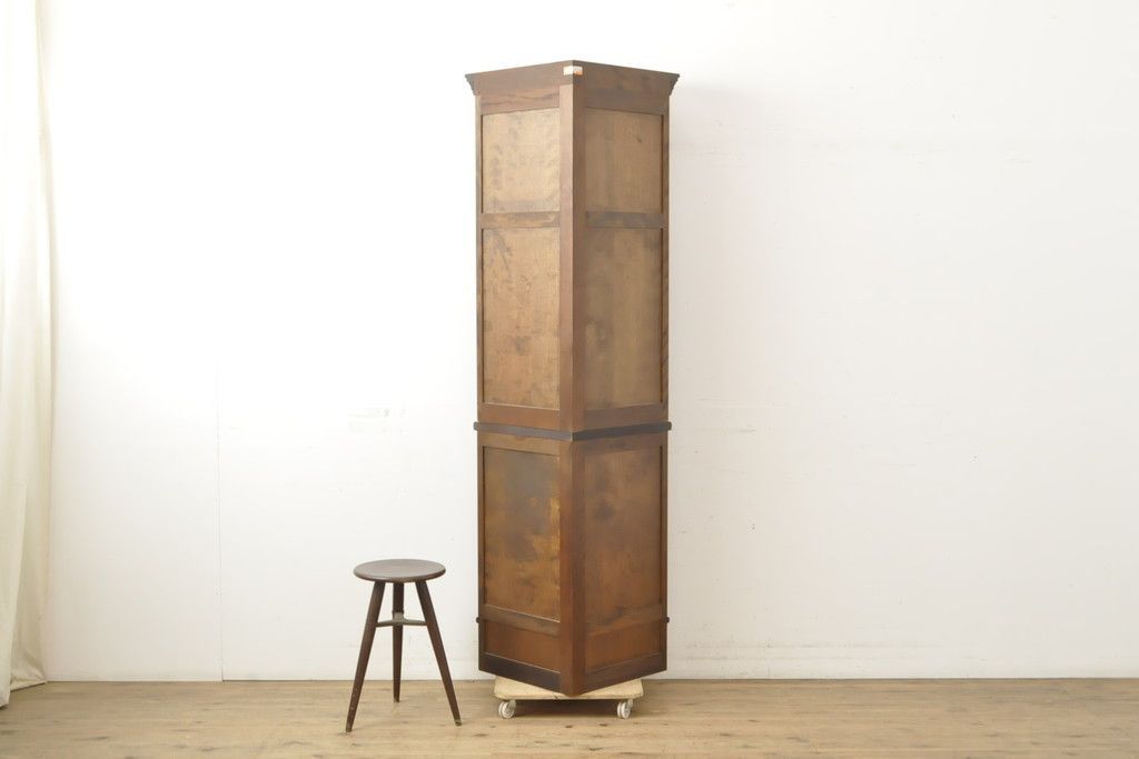 民芸家具 時計 インテリア コーナーラック キャビネット アンティーク