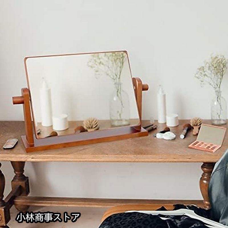 木 化粧鏡