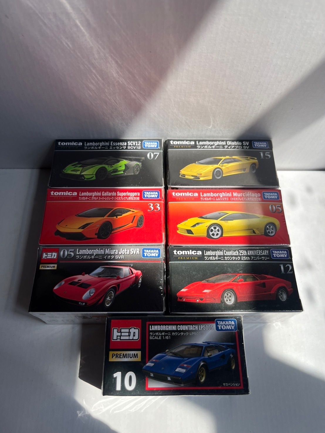 トミカプレミアム ランボルギーニ 7台セット - メルカリ