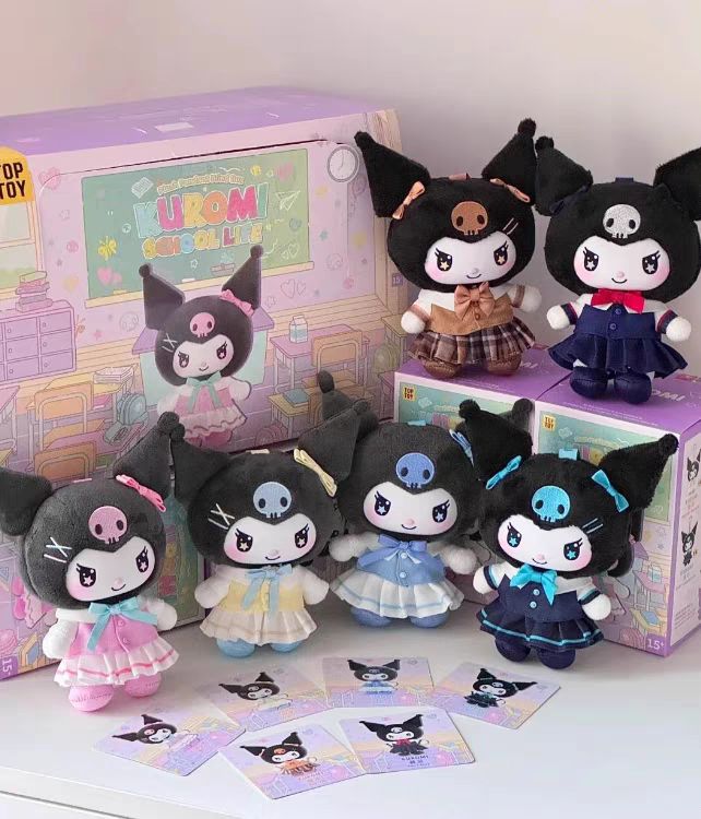 TOPTOY クロミ ぬいぐるみ KUROMI SCHOOL LIFE 制服 TOPTOY クロミ ぬいぐるみ KUROMI SCHOOL LIFE 制服 - メルカリ