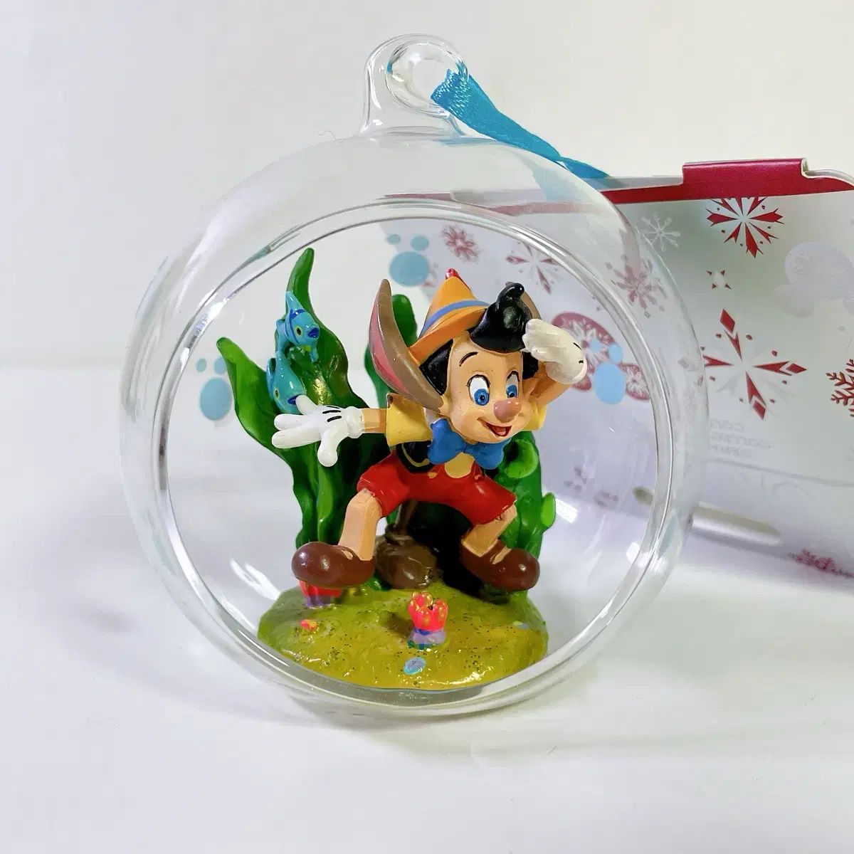 【雷市場（ポンジャン）商品韓国直送】 Disney(ディズニー) ピノキオ 海中 冒険 ガラスドーム オーナメント フィギュア