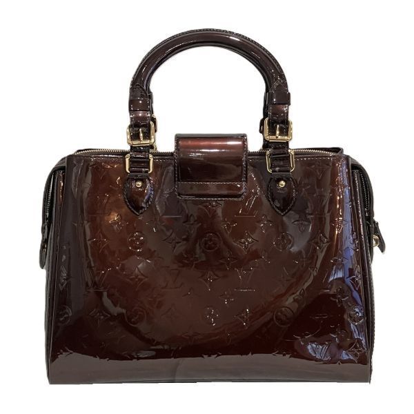 ルイヴィトン Louis Vuitton ヴェルニ メルローズアヴェニュー M 93757 アマラント バッグ ハンドバッグ レディース