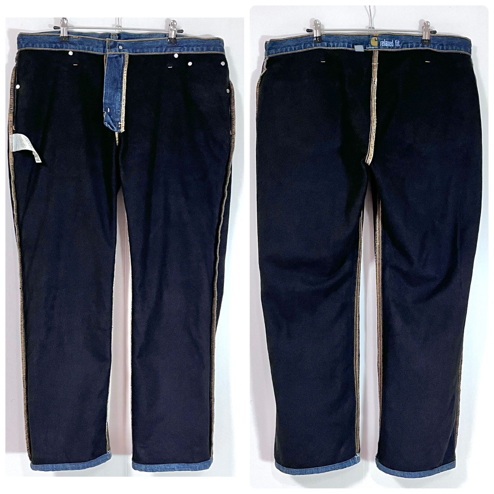 美品 Carhartt カーハート【W38L30】実寸W38L29 フリースライナー 