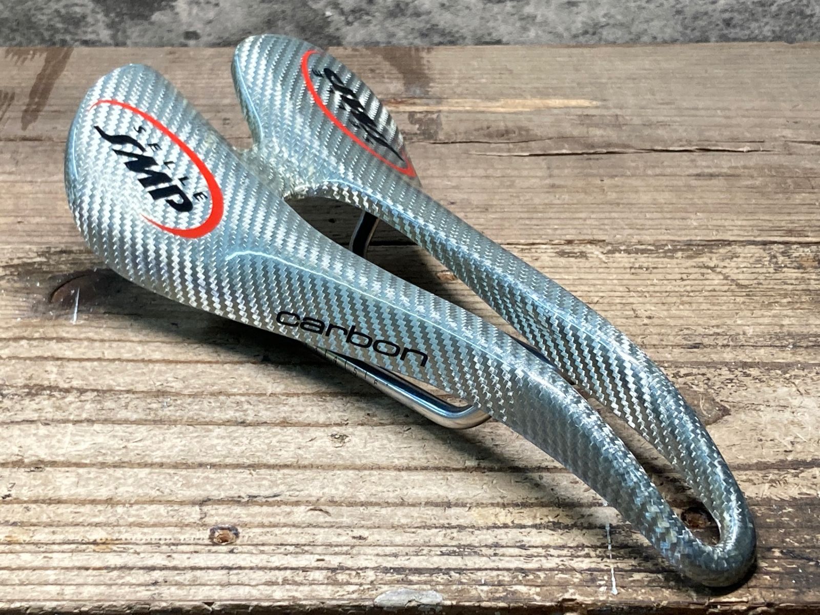 JM514 Selle SMP カーボン CARBON サドル シルバー inoxレール