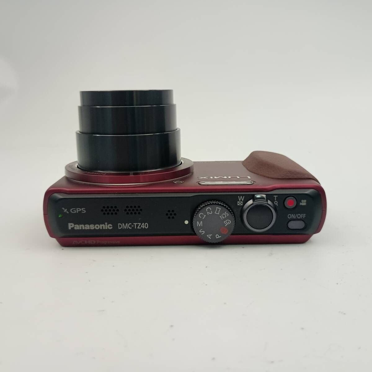Panasonic LUMIX DMC-TZ40 Red コンパクトデジタルカメラ 赤