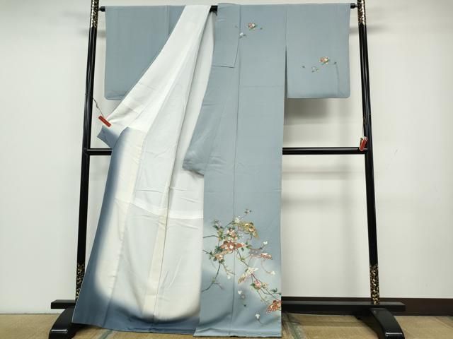 平和屋着物○訪問着 花笠 暈し染め 金彩 正絹 逸品 CAAY4950ut 平和屋