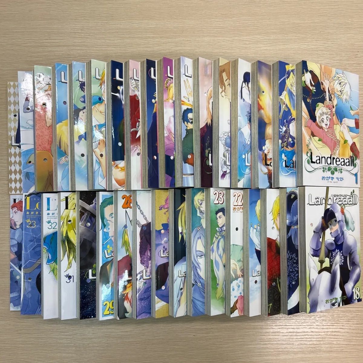 Landreaall 1〜34巻の34冊セット おがき ちか 特装版 特典