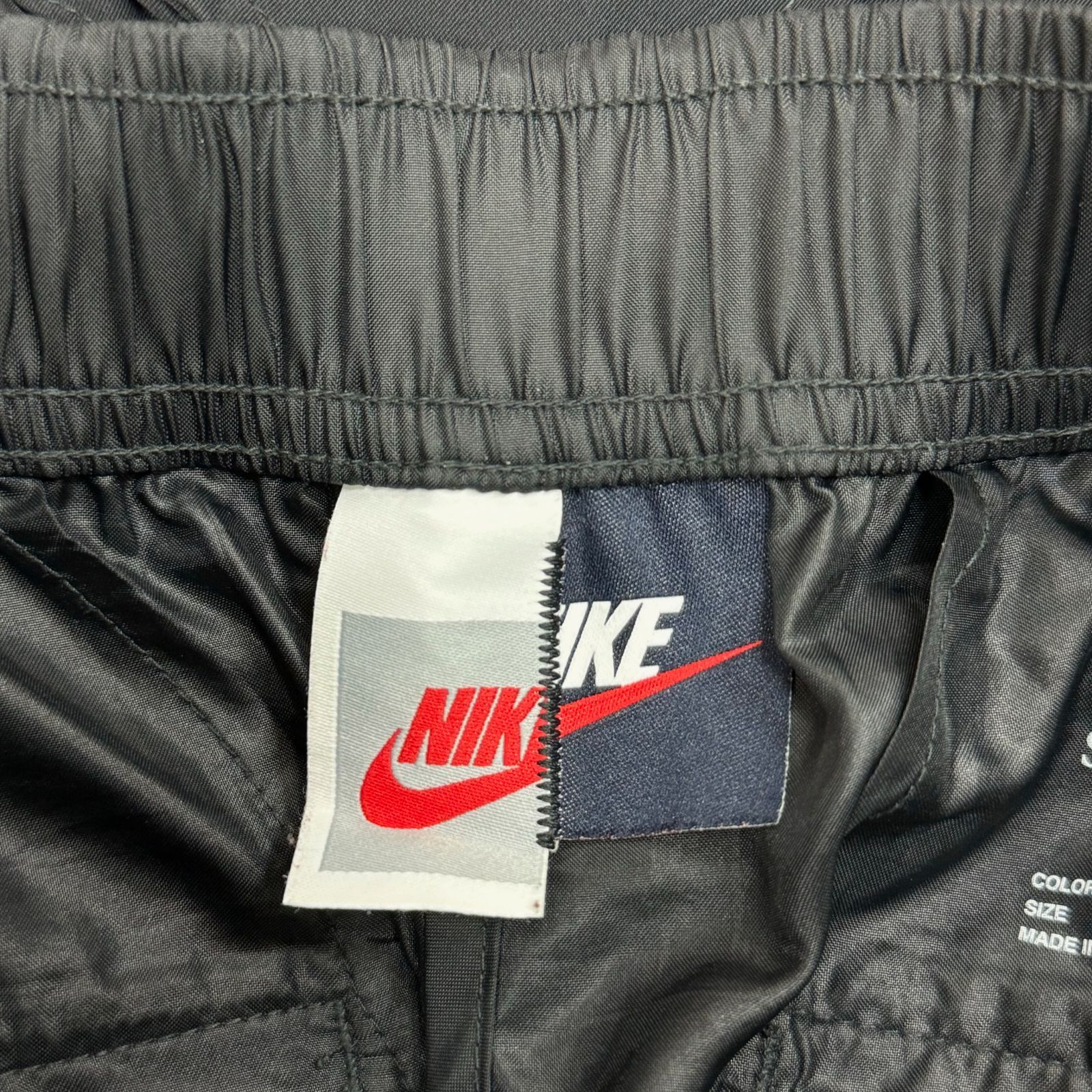 Sacai × NIKE 22AW AS U NRG Pant コラボ ロゴプリント 切替 ナイロン 