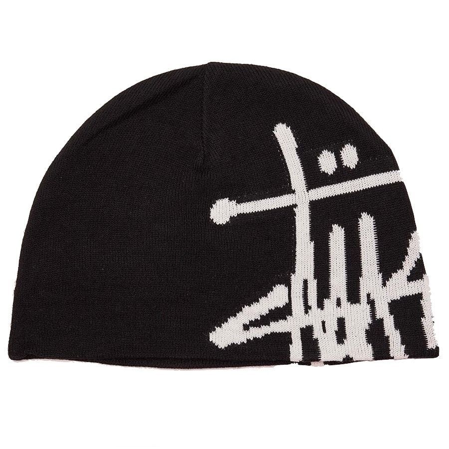 STUSSY ビーニー ステューシー BEANIE S 黒 SKULLCAP 楽天市場