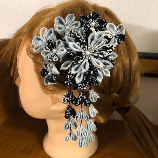 つまみ細工 髪飾り 手作りキット K-006 和装 袴 振袖 卒業式